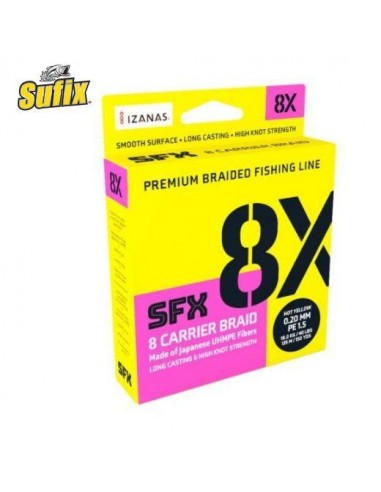 Trenzado Sufix X8 Verde 135M.