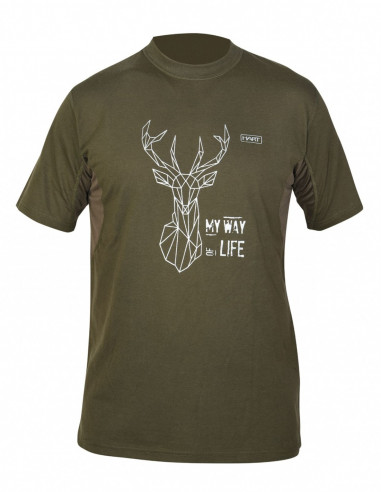 Camiseta Hart Serigrafía Ciervo
