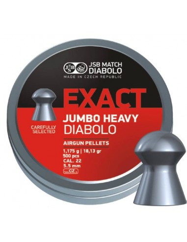 Balines JSB Exact Jumbo Heavy 5,52mm...