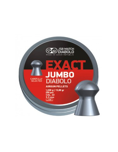 Balines JSB Exact Jumbo 5,52mm Lata...