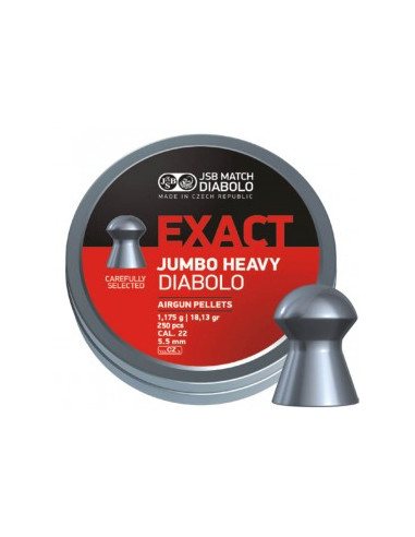 Balines JSB Exact Jumbo Heavy 5,52mm...