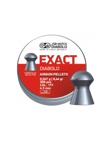 Balines JSB Exact 4,52mm Lata 500 pcs.