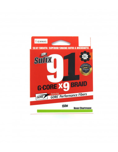 Trenzado Sufix 91 G-Core X9...