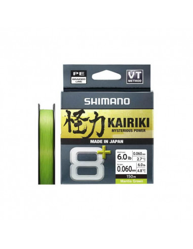 Trenzado Shimano Kairiki 8+ Mantis...