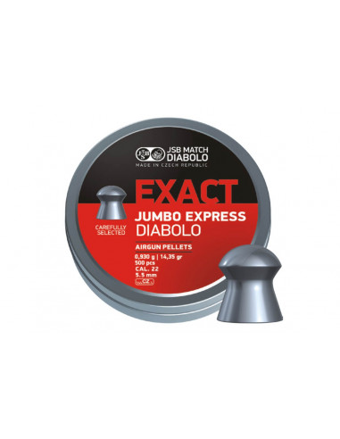 Balines JSB Jumbo Express 5,52mm Lata...