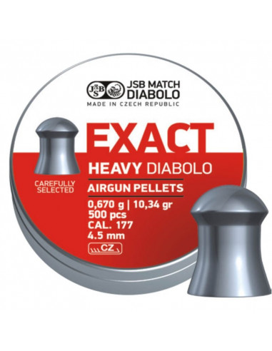 Balines JSB Exact Heavy 4,52mm Lata...