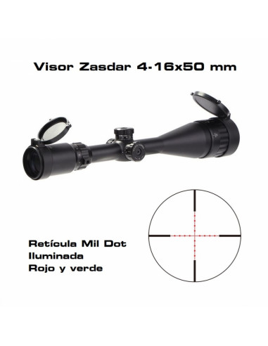 Visor Zasdar 4-16X50 mm. Ret.Mildot...